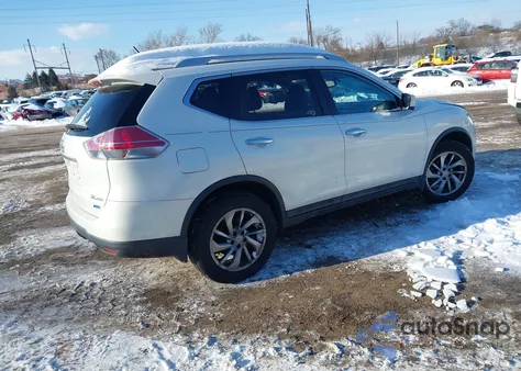 2014 Nissan Rogue Sl from USA, damaged, VIN 5N1AT2MV7EC782666